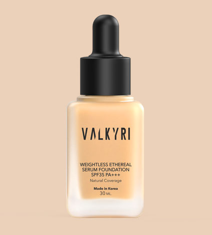 valkyri weightless ethereal serum foundation 21 | Valkyri Cosmetics