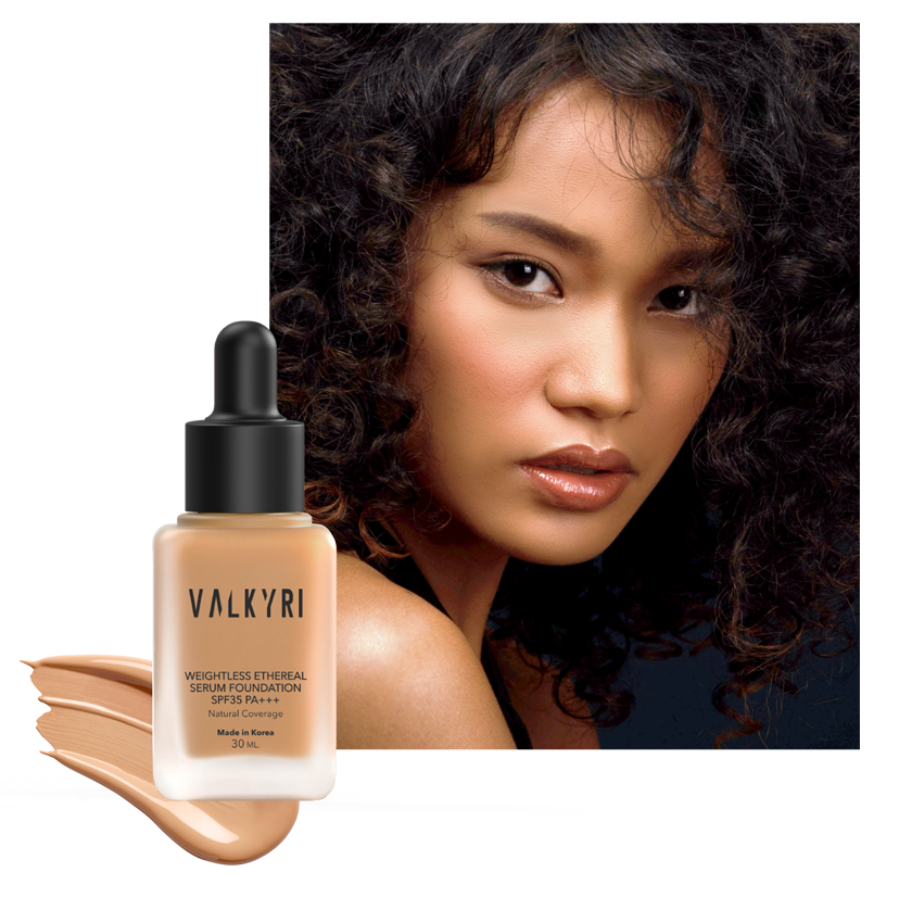 weightless ethereal serum foundation no 23 | Valkyri Cosmetics